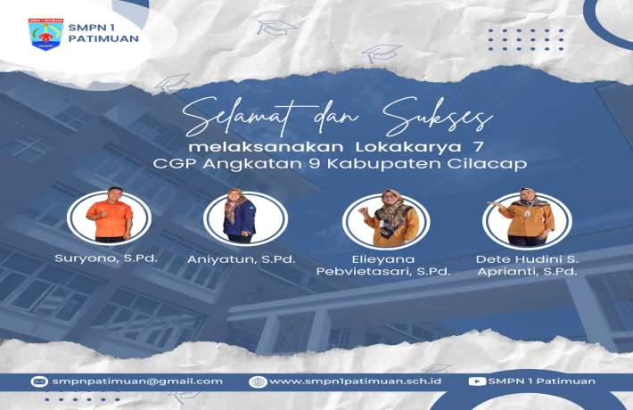 CGP angkatan 9 Kabupaten Cilacap from SMPN 1 Patimuan