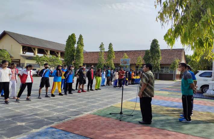 Kegiatan Seleksi POPDA Se Komda Sidareja di SMP Negeri 1 Patimuan